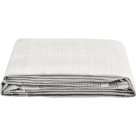 Zeltteppich 400x250 cm Grau