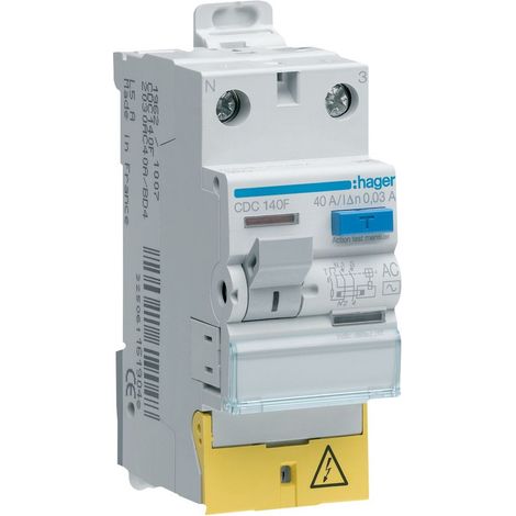 Interruttore differenziale 2p 40a 30ma AC Bd