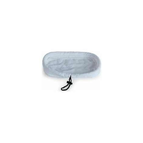 Chiffons Microfibre Lavables Universels pour Balai à Vapeur – Lot de 5 Pièces, 27 x 16 cm, Blanc