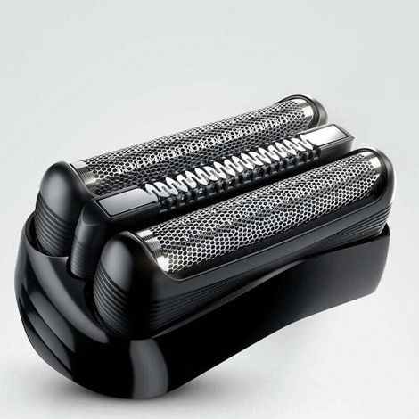 Applicable à Braun Series tête de rasoir de remplacement pour les rasoirs électriques , fixez facilement votre nouvelle tête de rasoir/compatible avec tous les rasoirs électriques Series 3, 21B, noir (1/4)
