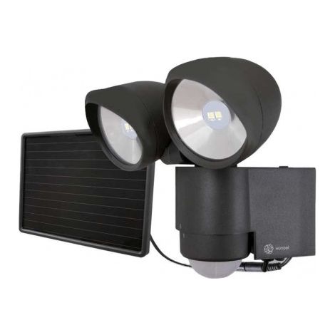 KIT SOLAR con dos focos con sensor de movimiento (1/3)