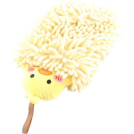 Serviette pour enfants en microfibre douce et absorbante, avec boucle de suspension et motif dessin animé, idéale pour la salle de bain, la cuisine et les toilettes. (1/4)