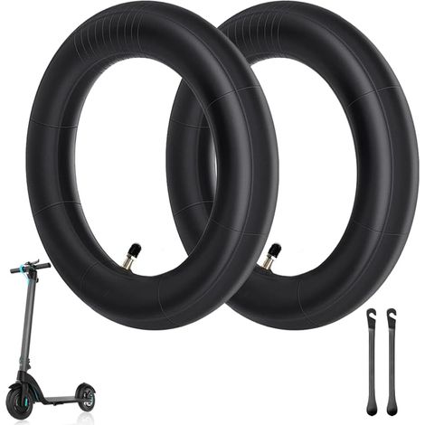 Chambre à air 8 1/2x2, 8,5 pouces pour Trottinette Electrique Pneu de Rechange avec 2 leviers Résistant à l'usure Double épaisseur pour Xiaomi M365/Pro2/Pro/1S/Essential/Mi 3 (1/5)