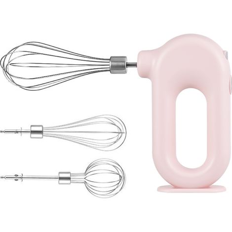 Batidora eléctrica de mano con 4 velocidades para repostería, pasteles, cremas y huevos. Batidora vertical inalámbrica. (1/5)