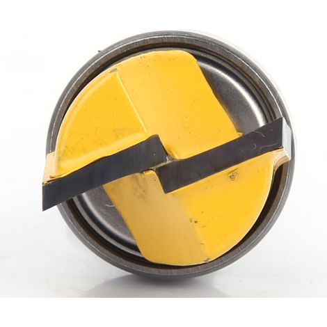 Gabarit de mortaise pour charnière 3/4 po, fraise à rainurer pour le travail du bois (queue de 1/4 po) (1/5)