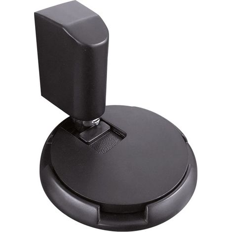 Tope Retenedor Mod. Ovni Efecto Inox  - OVNI - Tope retenedor ultra fino para puertas de paso