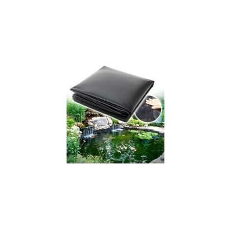 Liner de Bassin pour à Poissons, Bâches Souples pour Bassin, Doublure à Membrane préformée pour Jardinage de Piscine 3 x 2m x 0.2mm (1/5)