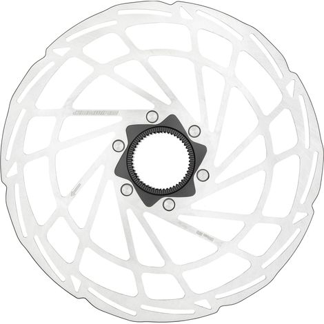 Disque De Frein Vélo 220mm Center Lock - Freinage Fiable Polyvalent - Jagwire