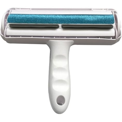 Rouleau Poils Animaux Brosse Autonettoyante pour Meubles Canapés Tapis