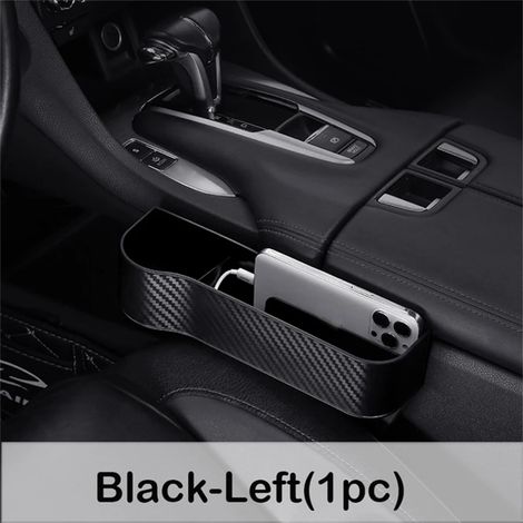 (Côté conducteur gauche A, Royaume-Uni) Boîte de rangement pour sièges auto, organiseur de siège, porte-cartes/porte-cigarettes, compartiment pour portefeuille/téléphone/cigarette (1/4)