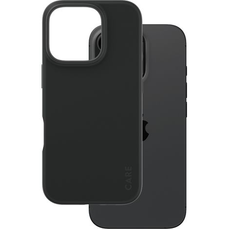 PanzerGlass CARE by ® Fashionable Case Schwarz iPhone 16 Pro, Cover, Apple, Apple - iPhone 16 Pro, Schwarz