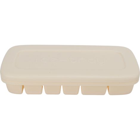 Moules à glaçons pour le bureau et la maison, grande capacité, moules à glaçons en silicone souple et réutilisables, adaptés aux boissons et au vin, blancs. (1/5)