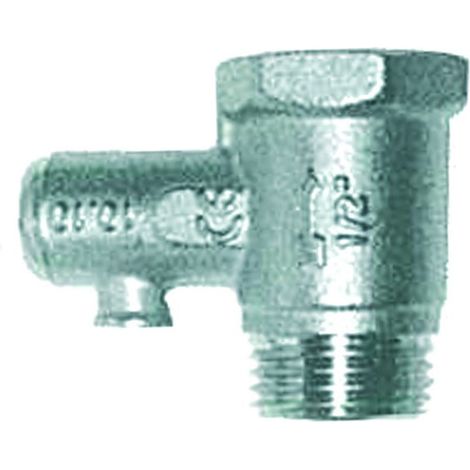 Valvola di sicurezza per scaldabagni art.366 - mf 1/2 - 5 pz