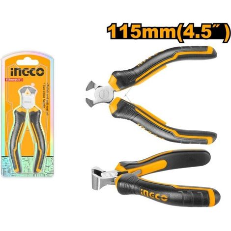 Pinza da Taglio INGCO - Cr-V con manico ergonomico antiscivolo da 115 mm. / 4,5 (1/2)