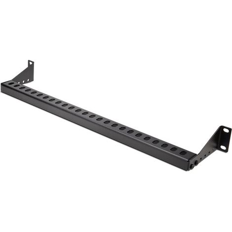 StarTech.com Barra 1U de Amarre Horizontal para Gestión de Cables en Rack - para Racks de 19" - Profundidad Ajustable - Guía Hor (1/4)