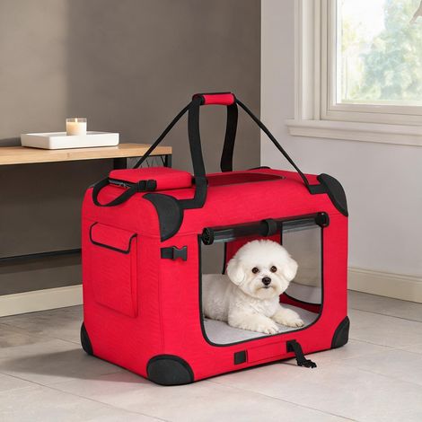 Caisse de transport pour animaux rojo 60 x 41,5 x 41 cm (1/5)