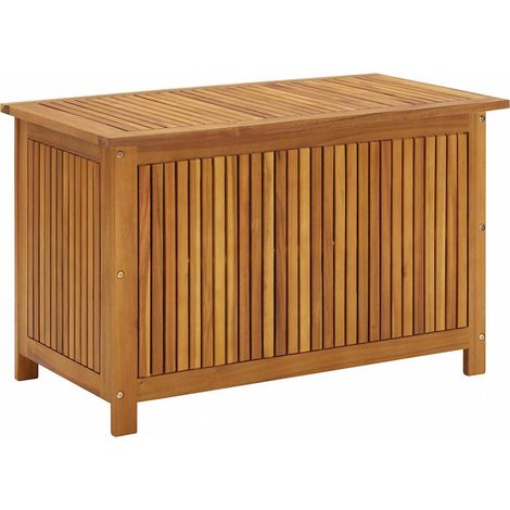 Maison Exclusive - Boîte de rangement de jardin 90x50x58 cm bois d'acacia massif (1/5)