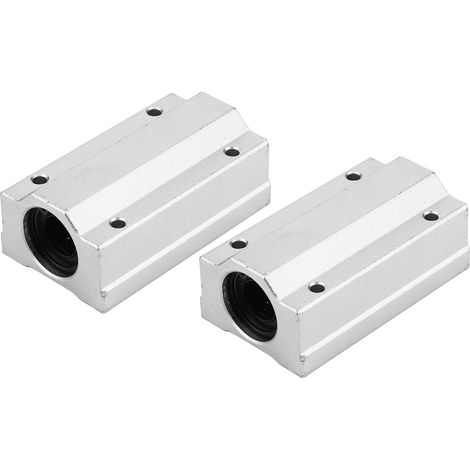 Rails de guidage à billes 13mm alliage d'aluminium bloc coulissant silencieux résistant à la corrosion pour machines CNC (1/5)