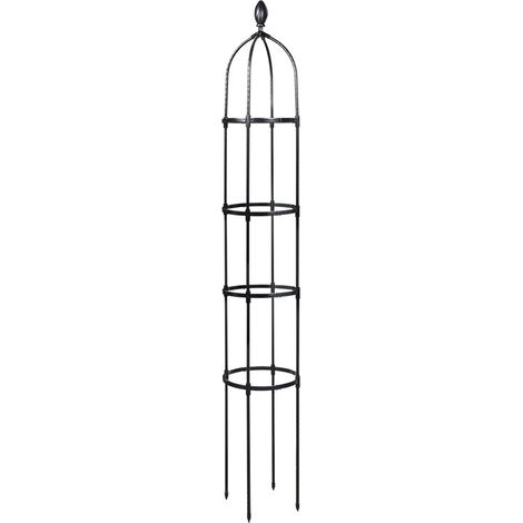 Robuster Gartenbogen für Kletterpflanzen, Metallhalterung für den Außenbereich