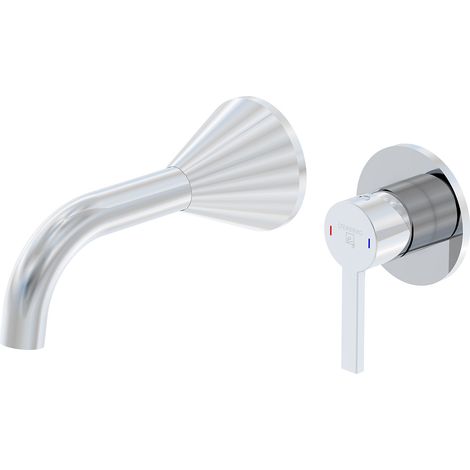 Steinberg Serie 315 Mezclador monomando de pared para lavabo,