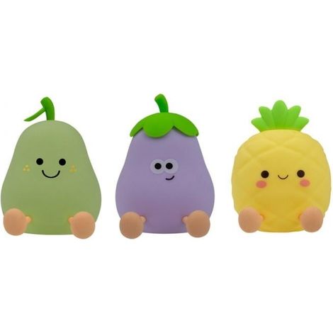 Juego de luces nocturnas LED RGB Fruit Crew