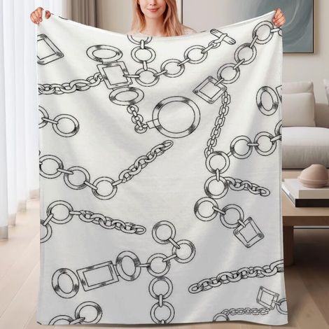 Couverture de lit en polaire de printemps, douce, chaude et légère, jeté en microfibre,6080 pouces (1/4)