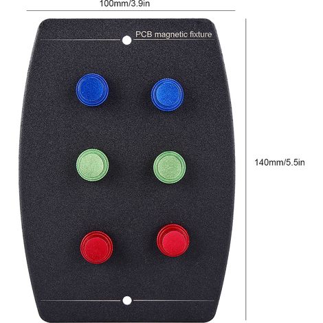 Dispositif de fixation magnétique multifonctionnel pour la réparation de circuits imprimés de téléphones portables (1/5)