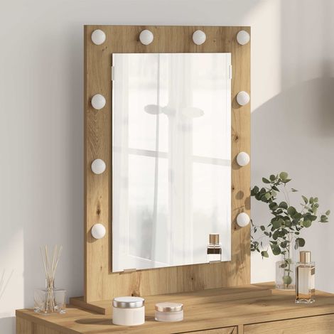 Waschtischspiegel Rechtwinklig Artisan-Eiche 70 x 50 x 18 cm
