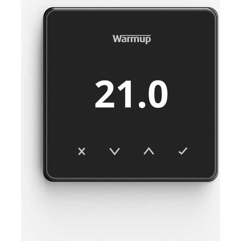 Warmup Element Wifi Smart Underfloor Heating Temperature Controller Dark