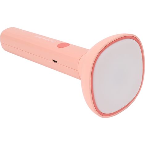 Lampe de Bureau Pliable Rechargeable, Lampe de Nuit Carrée en Forme de Torche, Aimant Puissant, Dimmable pour Lecture Étude Rouge (1/5)