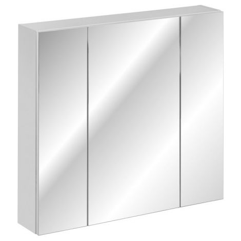 Armoire miroir mural - 80 x 16 x 75 cm - Cuba White - Livraison gratuite (1/3)