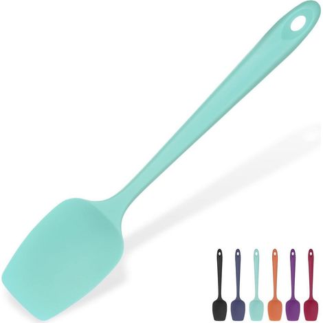 Silikon Löffelspatel 29cm, 315℃ Hitzebeständig, Aqua Sky