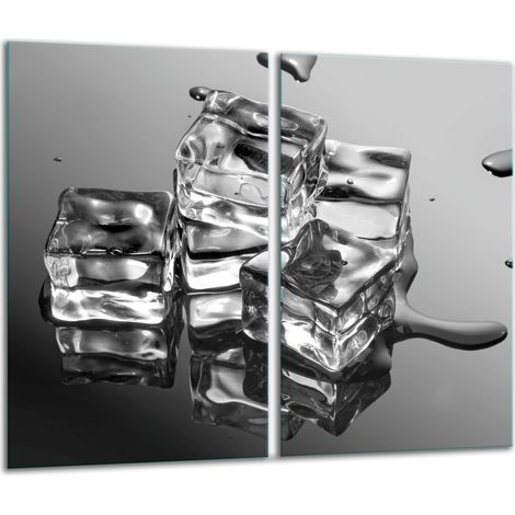 Tagliere in vetro 2x 30x52 ICE (1/5)