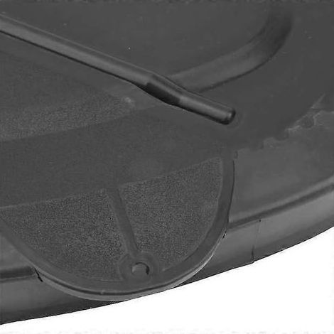 Couvercle de trappe de pont étanche rond en plastique pour bateau. kayak. canoë