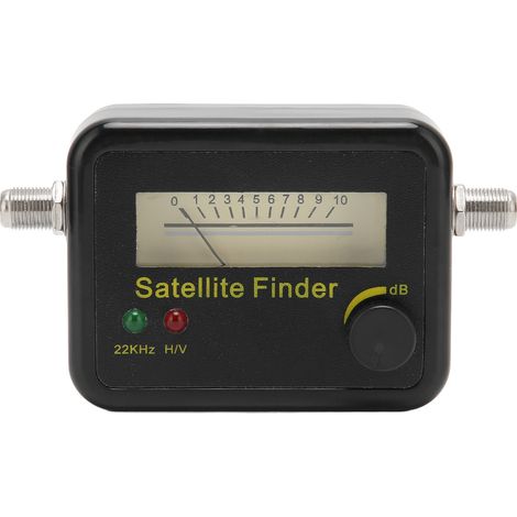 Détecteur de signal satellite professionnel sensible, compact mètre de puissance d'antenne TV avec écran LCD (1/5)