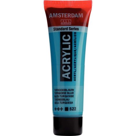 Colore acrilico Amsterdam 20 ML Blu Turchese