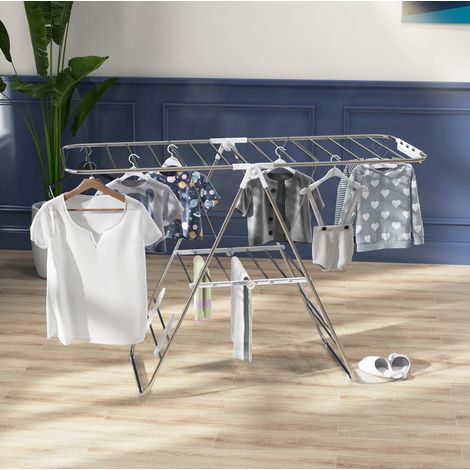 Stendibiancheria pieghevole, 148 x 60,5 x 98 cm, in acciaio inox HAVRYA (1/5)