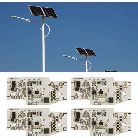 Verkauf von 4 Einheiten pro Set: 3,2V/3,7V/6,4V/7,4V/11,1V/12,8V Solarstraßenbeleuchtungs-Steuerplatine mit Dauerbeleuchtung. (1/5)