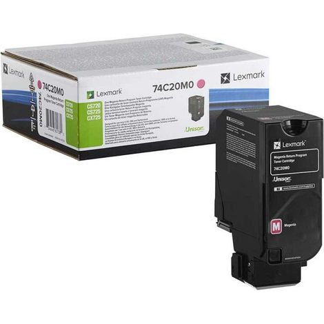 Lexmark 74C20M0 - 3000 pages - Magenta - 1 pièce(s) (74C20M0)