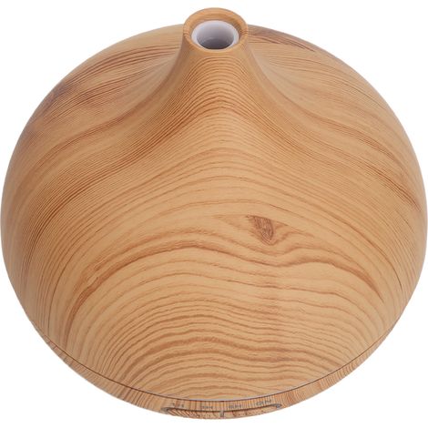 Diffuseur d'huiles essentielles à ultrasons pour aromathérapie, lumière colorée, brume fine, capacité 500 ml, télécommande, prise US 200-240 V, type 1 (1/5)