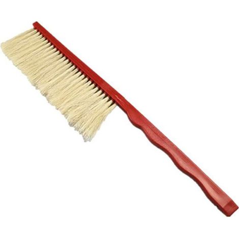 Brosse à abeilles avec manche doux et pratique pour le nettoyage naturel des ruches (1/2)