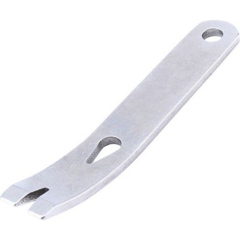 Barre De Levier - Acier Inoxydable - Pour Kit De Survie Et Porte-Clés - 76 X 12,5 X 2,1 Mm - 1 Pièce (1/5)