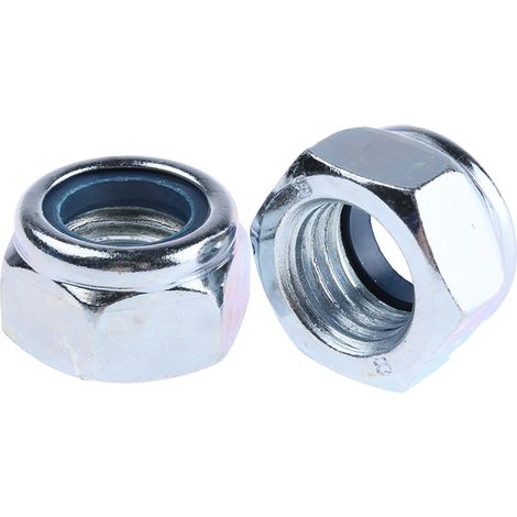 Ecrou frein RS PRO M20, en Acier Insert nylon ( Prix pour Sachet de 50 )