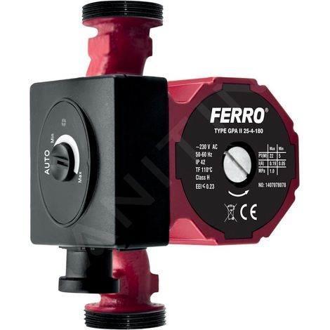 Pompe de circulation pour chauffage central GPA II 180 25-4 (1/2)