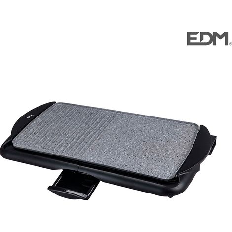 Plancha Grill Marbre Edm Cuisson Saine Et élégante Avec Revêtement Effet Marbre. - Edm