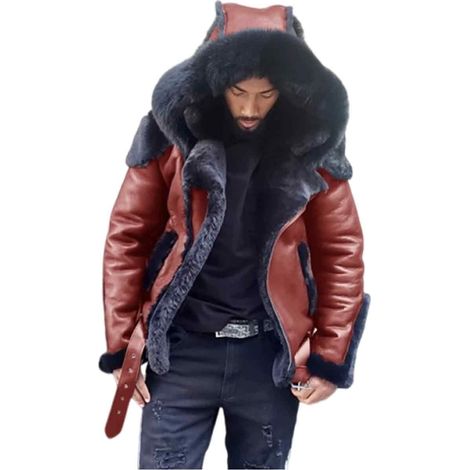 1 veste de moto homme, en polyester résistant, fermeture éclair, poches zippées, doublure épaisse, pour automne-hiver