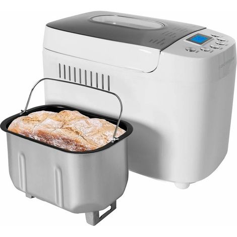 TrAdE Shop Traesio - Macchina Del Pane 850 Watt Con 15 Programmi Automatici 3 Pesi Impostabili Display Lcd - (1/5)