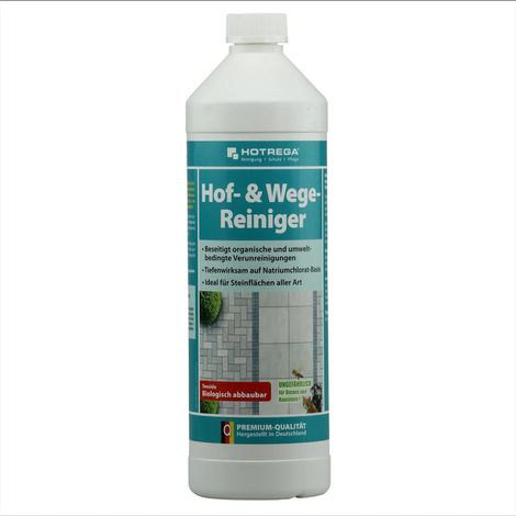 Nettoyant terrasse, nettoyant allée, nettoyant sol extérieur, nettoyant concentré extérieur 1 litre (1/5)