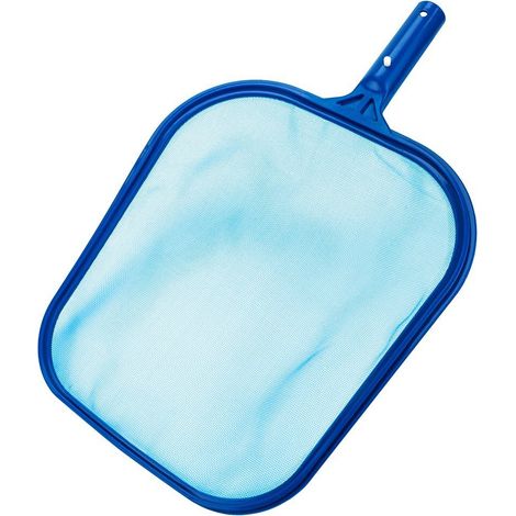 Épuisettes de Surface pour Piscine, Swimming Skimmer Leaf Net, Fine Mesh Net Sturdy Frame - pour Piscine, spas, étangs, fontaines, Pas de Tige télescopique,1Pcs