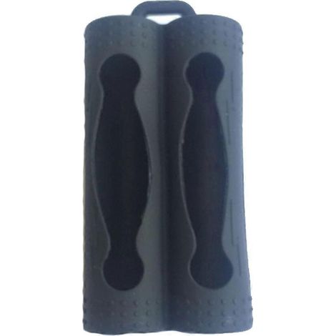 Protection de batterie couramment utilisée, manchon en silicone souple pour batterie 18650